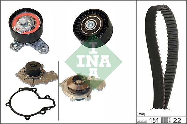 Water Pump & Timing Belt Kit